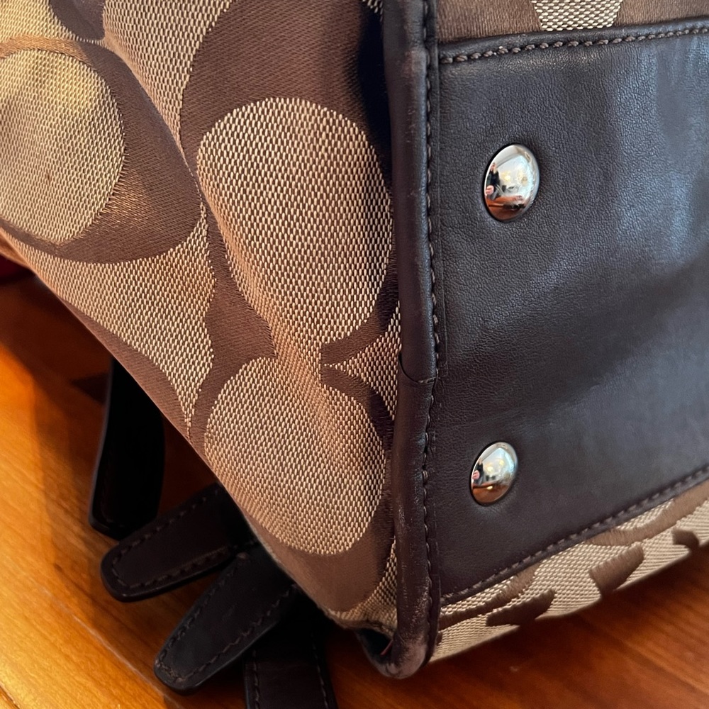 Coach Diaper or Travel Bag - Picture 10 of 12